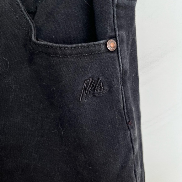 NKLS Straight leg Black Jeans size 28 - Picture 3 of 6